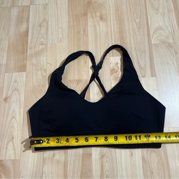 Lululemon Black Light weight padded racer back bra size 34C - Picture 2 of 5